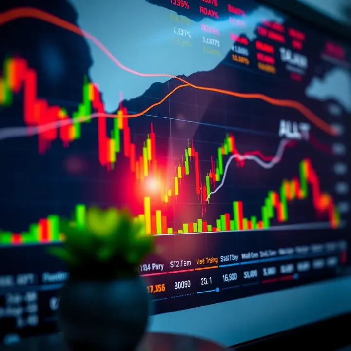 Chart displaying strategies and tips for maximizing trading success using external capital
