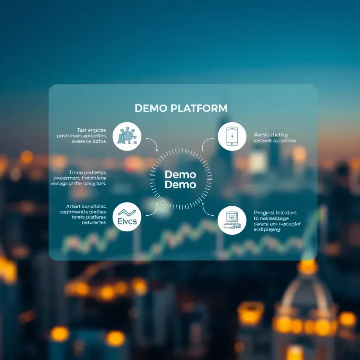 Overview of Demo Platform Types and Their Advantages Diagram illustrating different types of demo platforms and their benefits